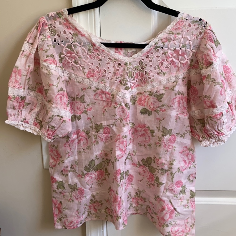 NWT LoveShackFancy Blouse